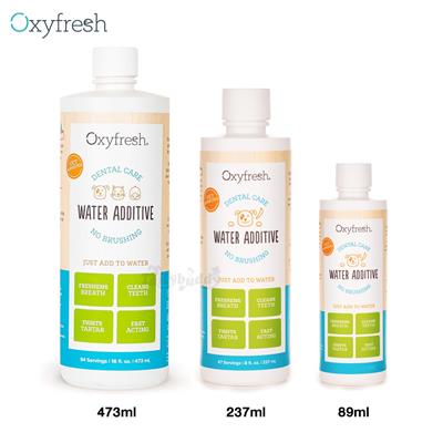 Oxyfresh  Pet Dental Water Additive อ็อกซี่เฟรช ผลิตภัณฑ์ผสมน้ำ กำจัดกลิ่นปาก สุนัขและแมว